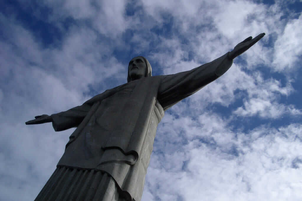 Cristo Redentor sobre el Corcovado Rio de Janeiro