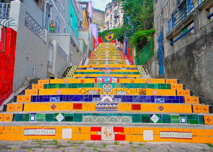 Escaleras de Selaron Rio de Janeiro