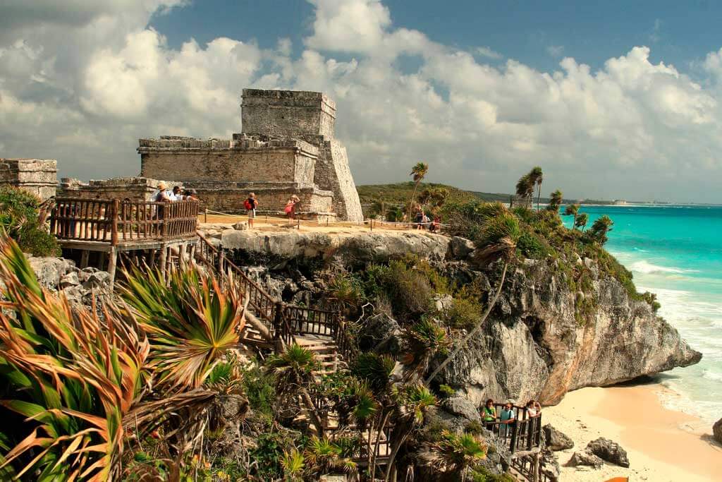 Ruinas mayas de Tulum en Cancun