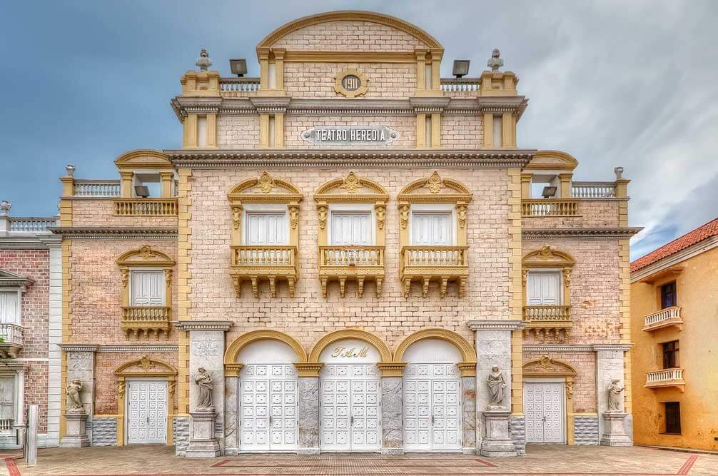Sitios Turisticos de Cartagena de Indias Teatro Heredia