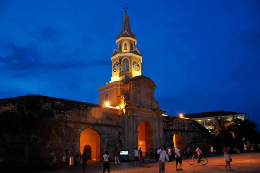 Sitios Turisticos de Cartagena de Indias Torre del Reloj