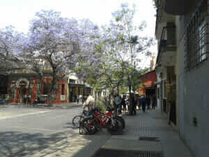 Barrio Lastarria Calle Lastarria