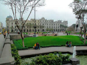 Centro Historico de Lima Plaza San Martin