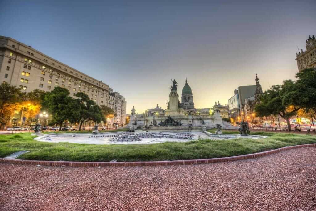 Plaza del Congreso Buenos Aires