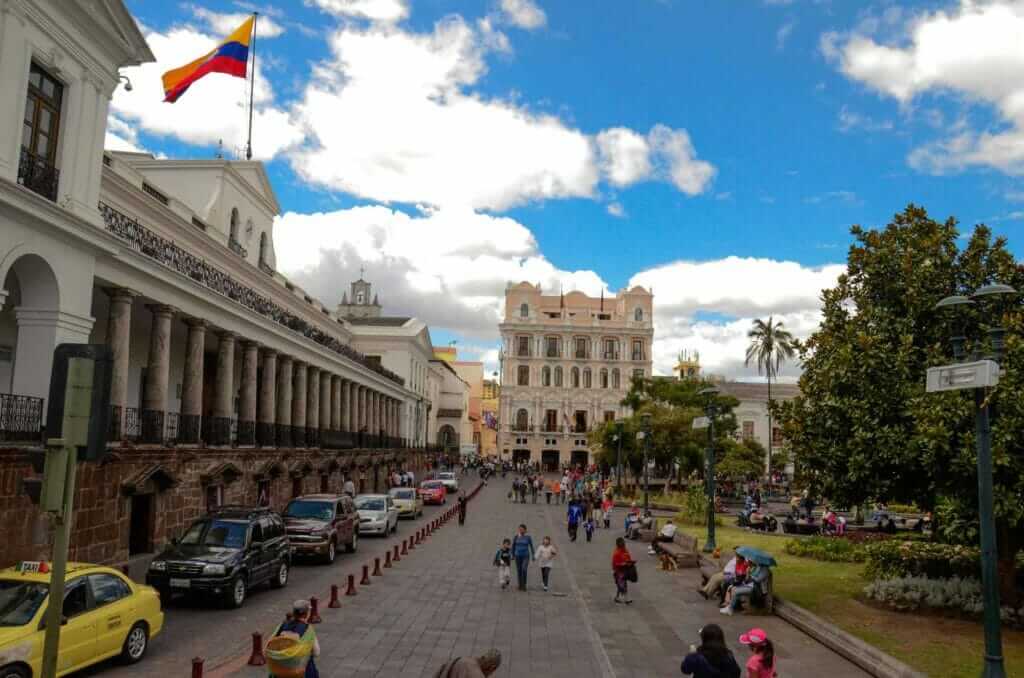 Plaza Grande en Quito