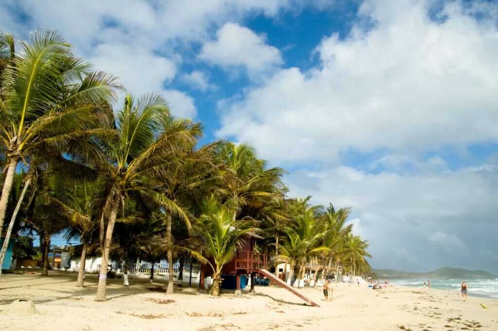 Playa El Agua en Isla Margarita