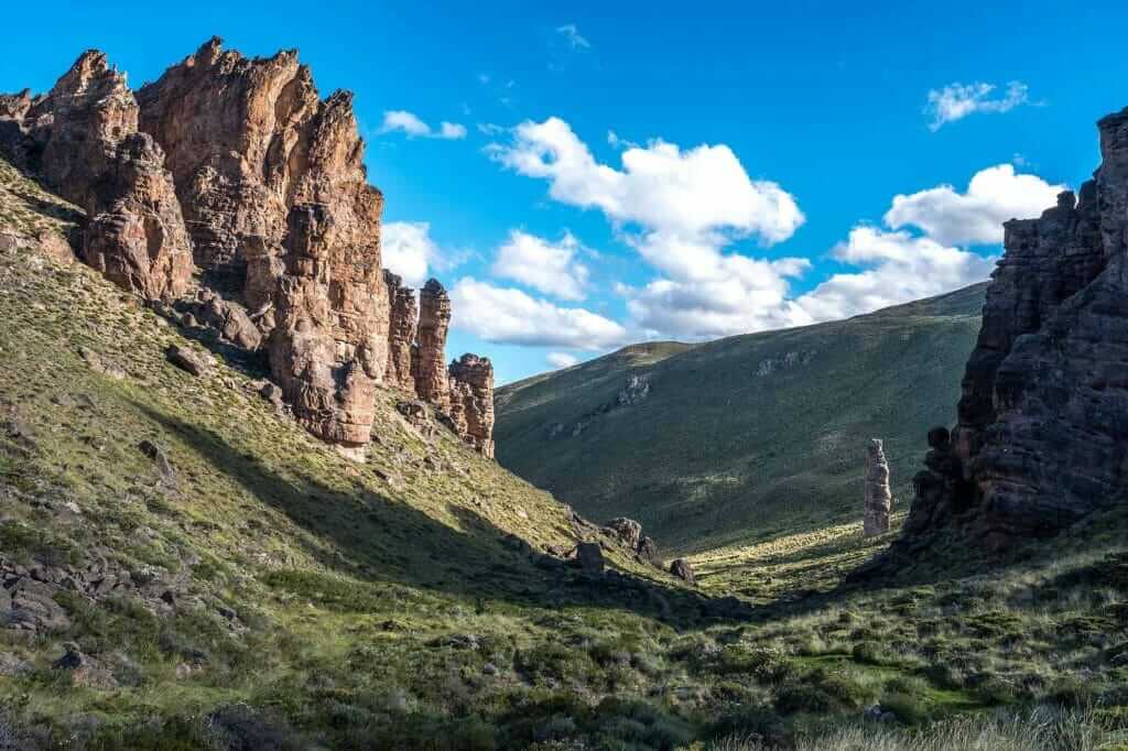 Piedra Clavada en Parque Nacional Patagonia